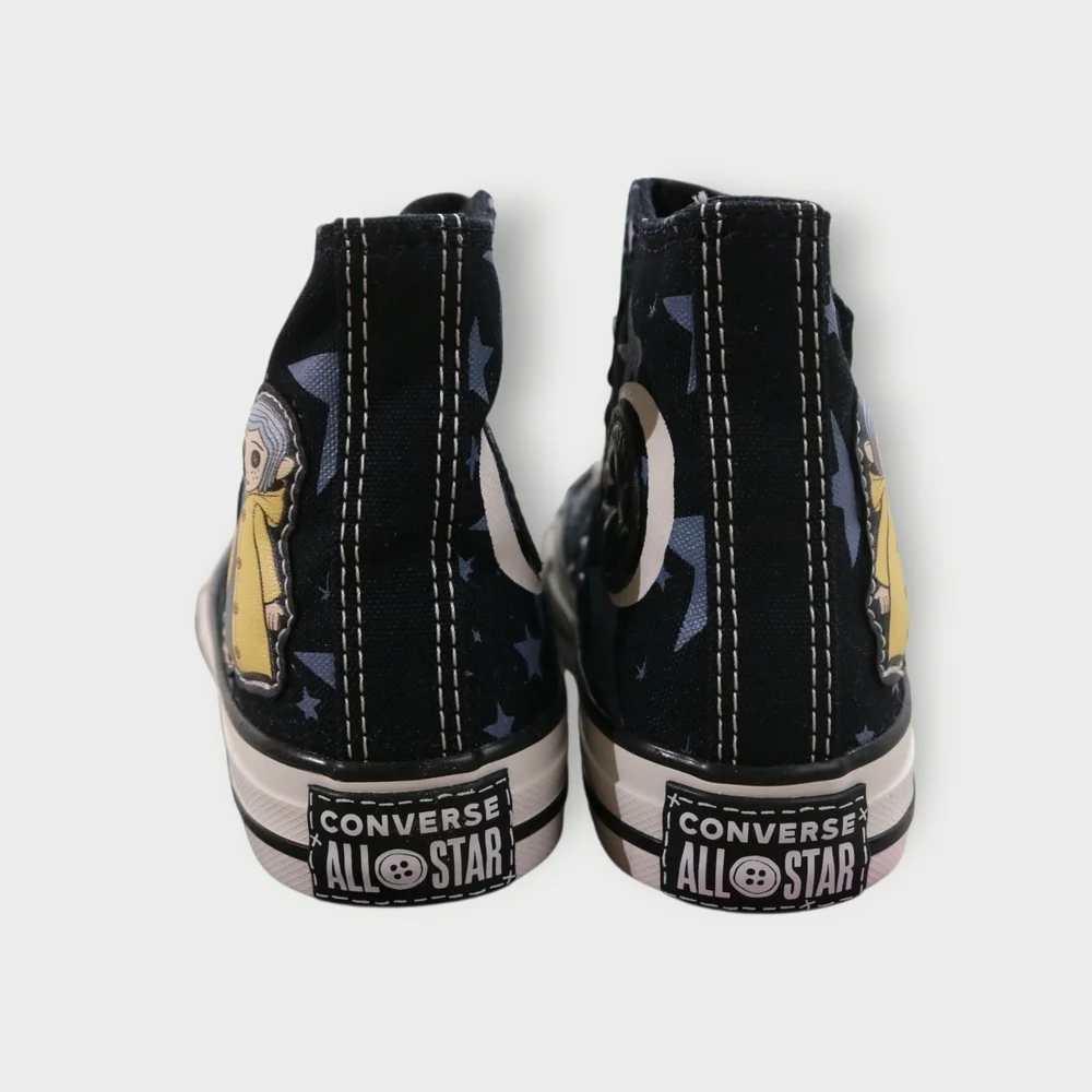 Rare NWB Converse X Coraline Chuck Taylor All Star Size US 11 Kids Laika NEW